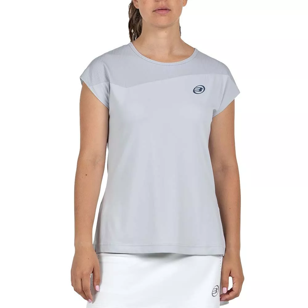 Maglietta Bullpadel Pailea Donna Grigia per Padel