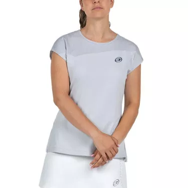 Maglietta Bullpadel Pailea Donna Grigia per Padel