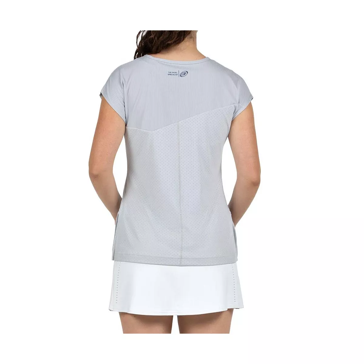 Maglietta Bullpadel Pailea Donna Grigia per Padel