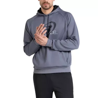 Felpa Bullpadel Eira Grigio