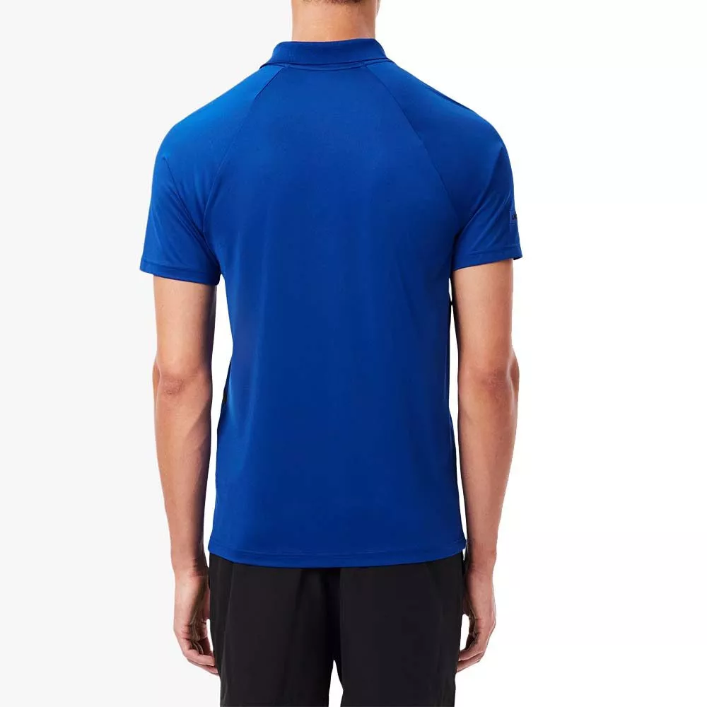 Polo Lacoste Padel Daniil Medvedev Blu