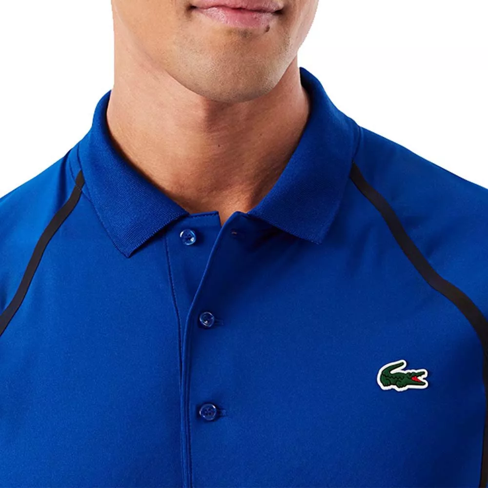 Polo Lacoste Padel Daniil Medvedev Blu