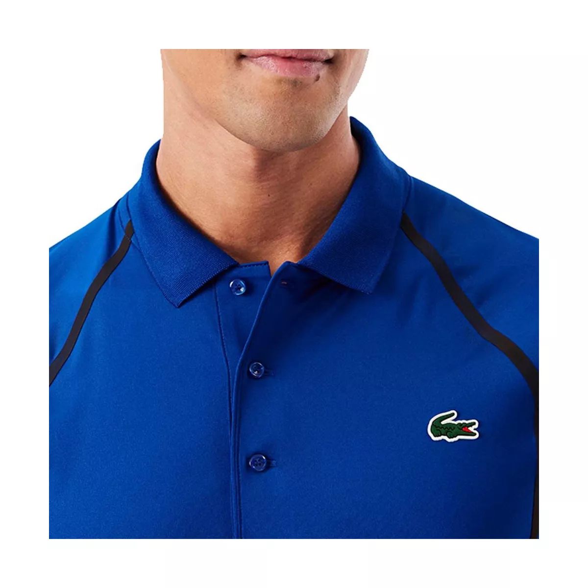 Polo Lacoste Padel Daniil Medvedev Blu