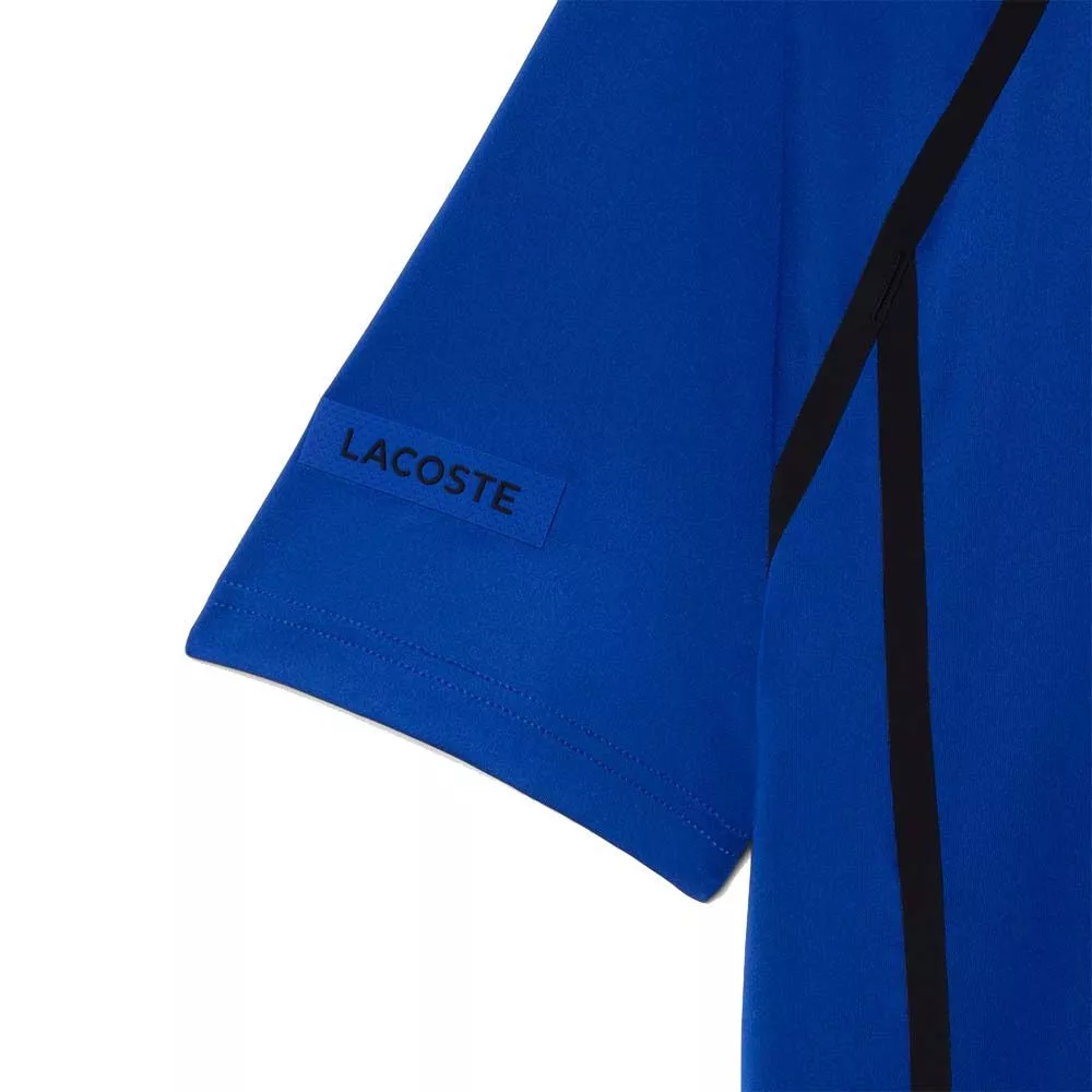 Polo Lacoste Padel Daniil Medvedev Blu