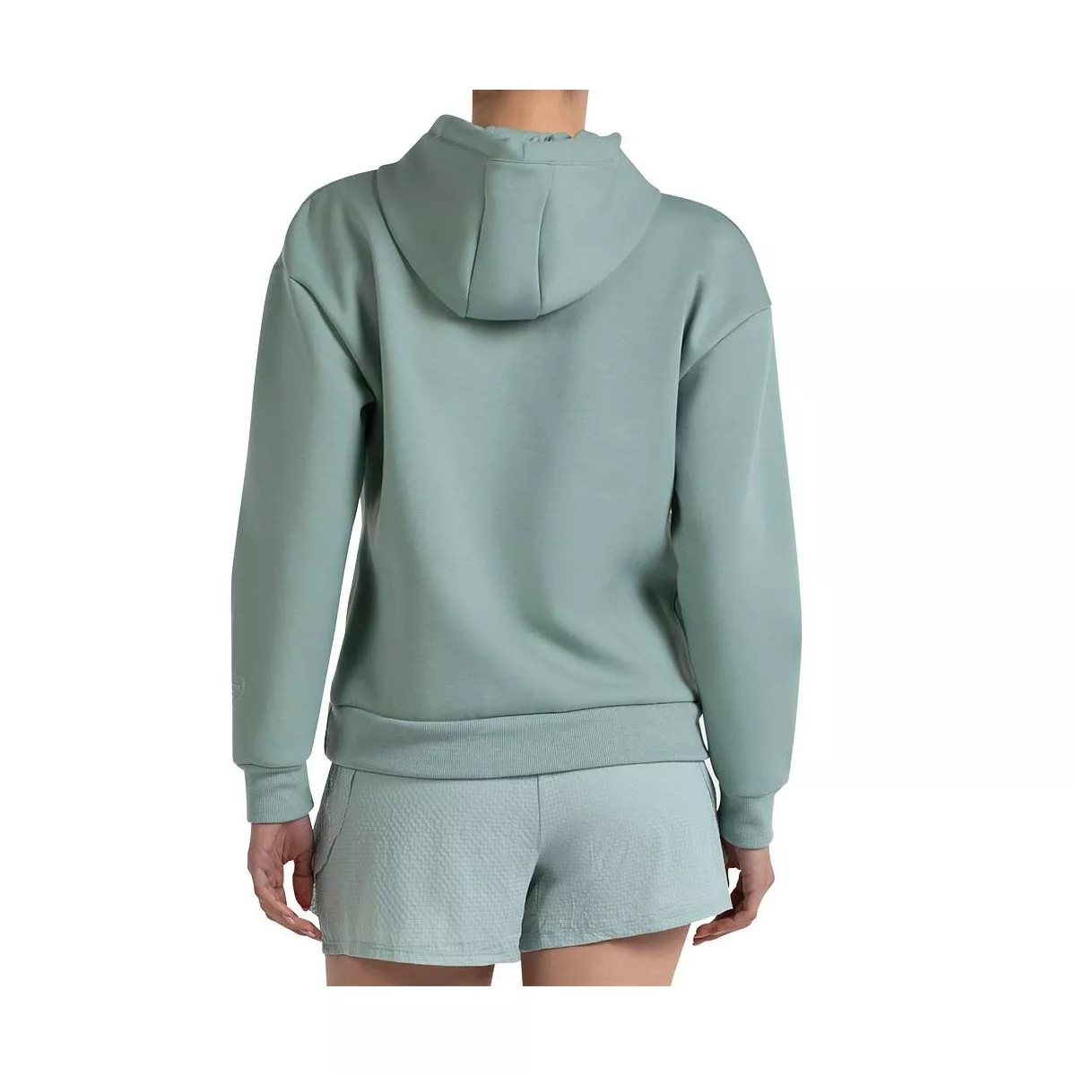 Felpa con cappuccio Bullpadel Donna Eolia Verde