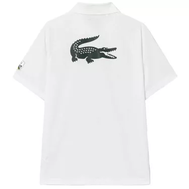 Polo Lacoste Padel Rolex Paris Bianco
