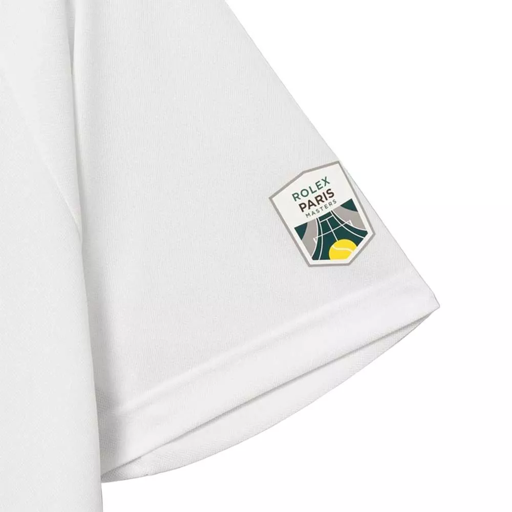 Polo Lacoste Padel Rolex Paris Bianco