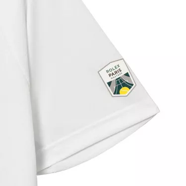 Polo Lacoste Padel Rolex Paris Bianco