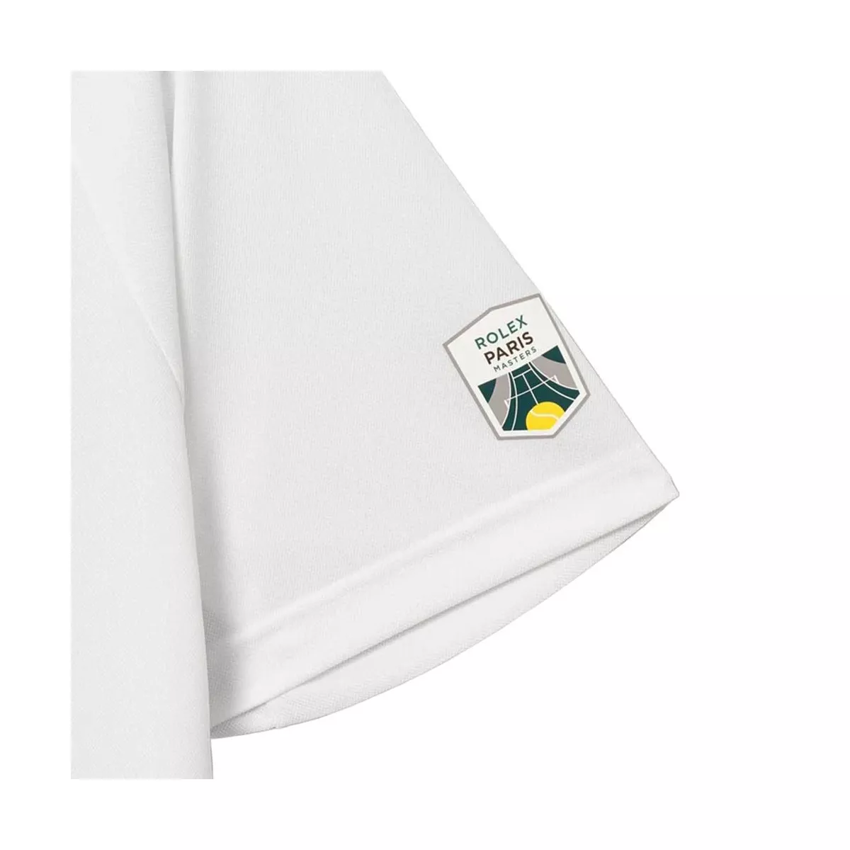 Polo Lacoste Padel Rolex Paris Bianco