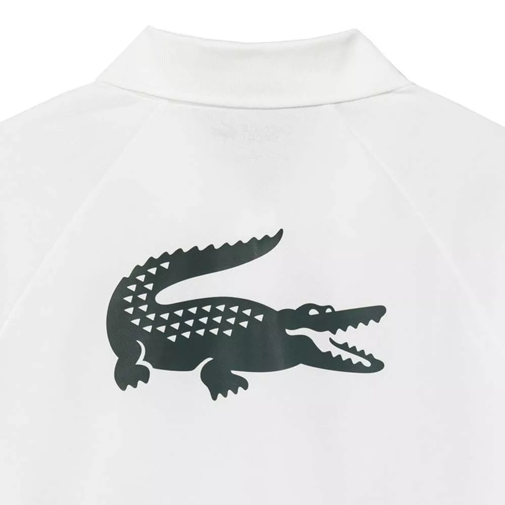 Polo Lacoste Padel Rolex Paris Bianco