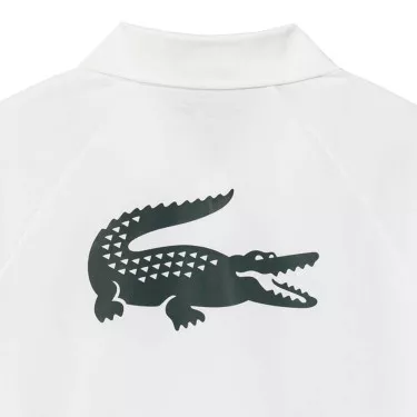 Polo Lacoste Padel Rolex Paris Bianco