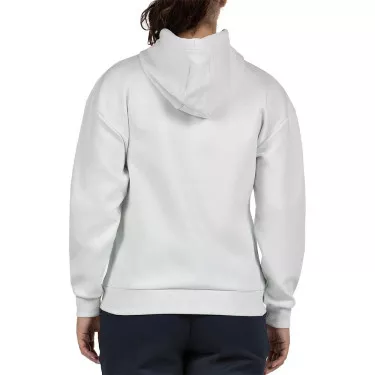 Felpa con Cappuccio Bullpadel Donna Eolia Bianca