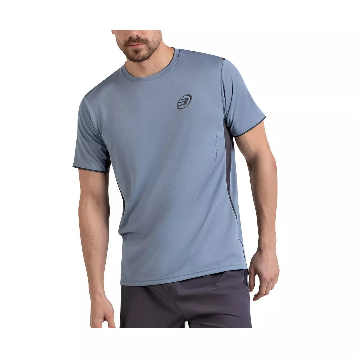 T-shirt Bullpadel Mensa Blu