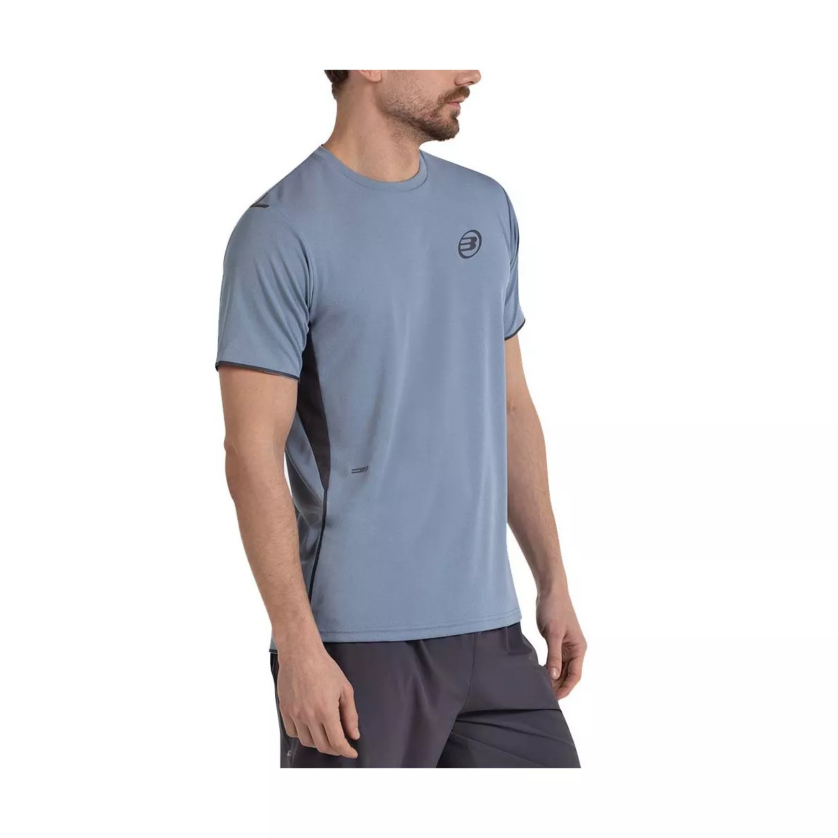 T-shirt Bullpadel Mensa Blu