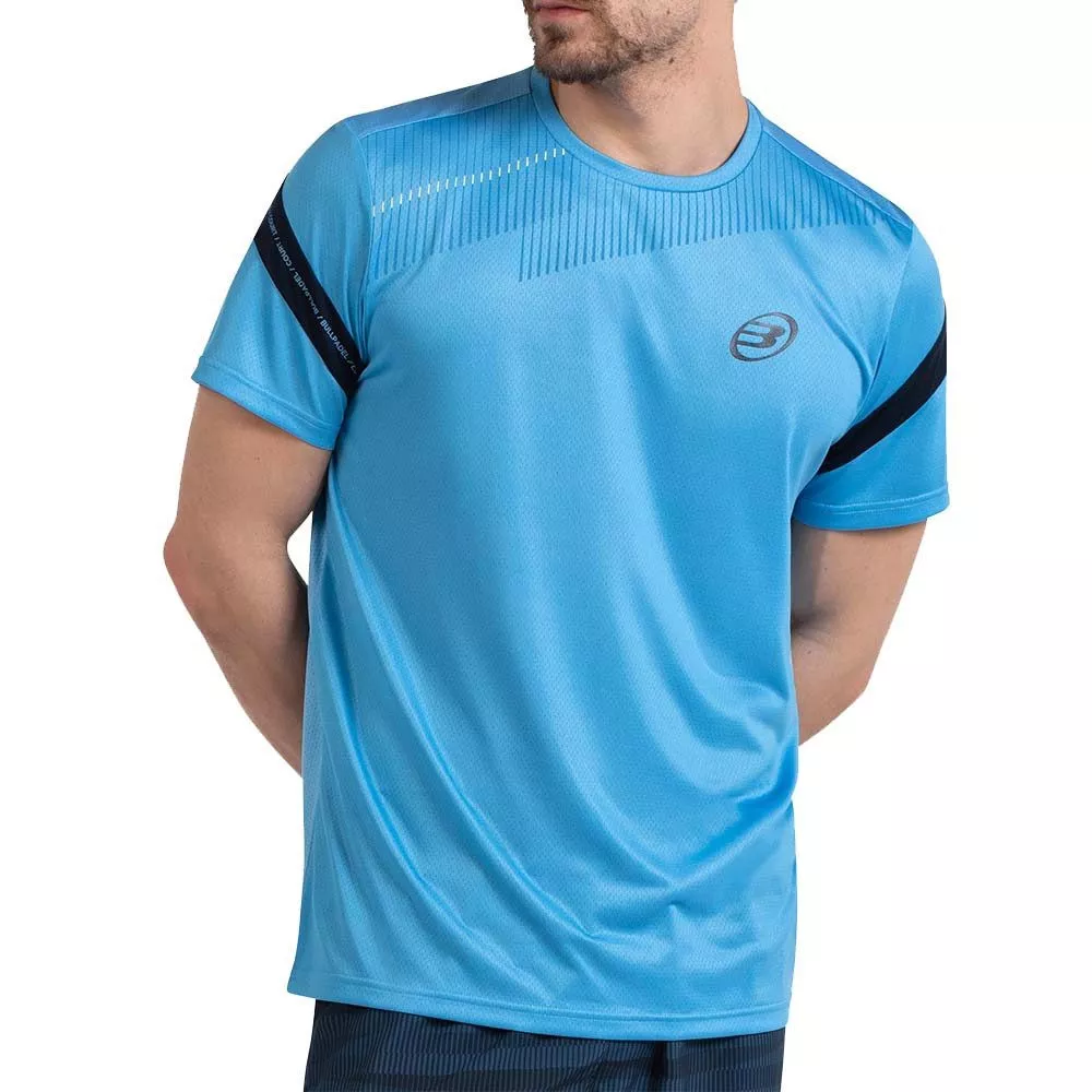 T-shirt Bullpadel Casul Azzurro