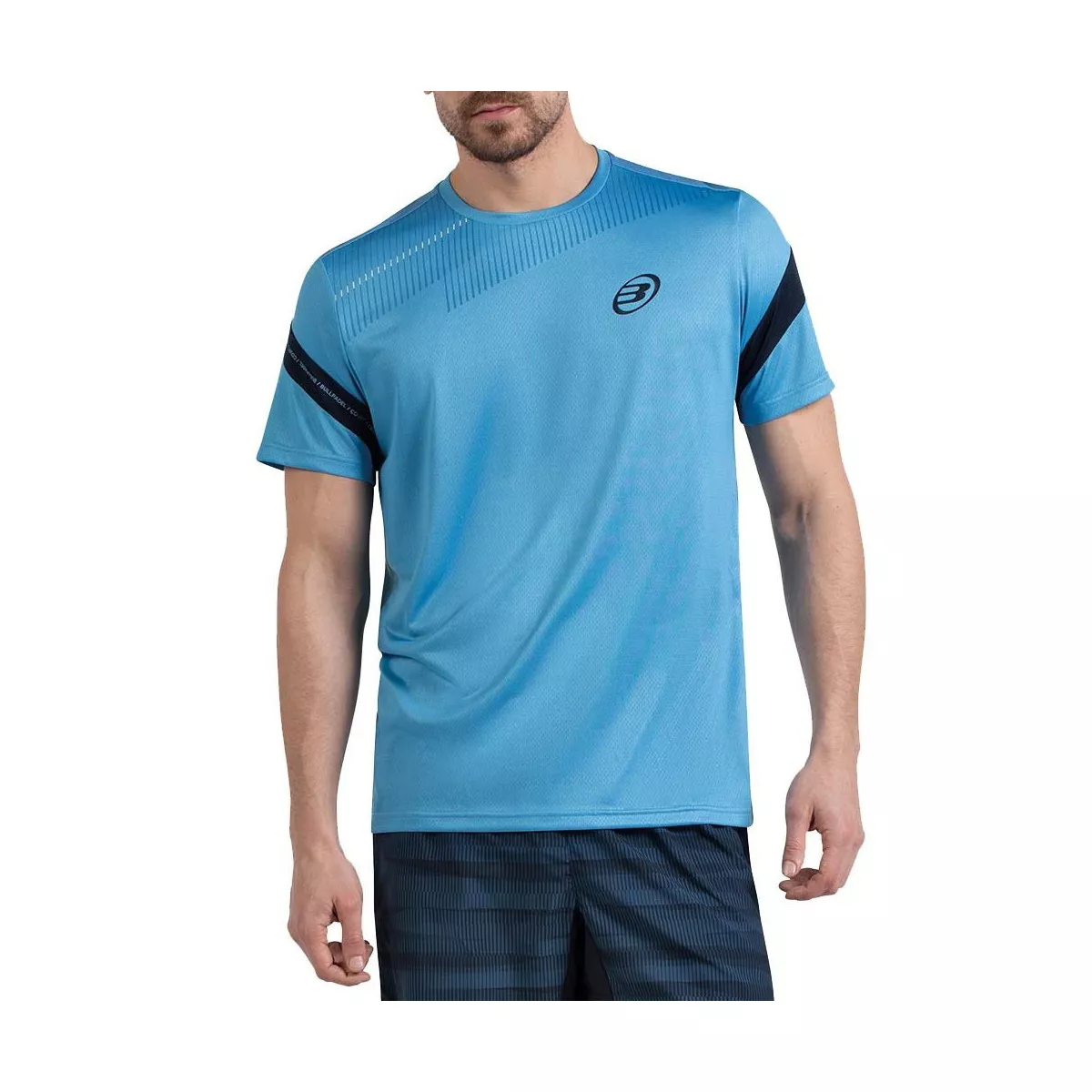T-shirt Bullpadel Casul Azzurro