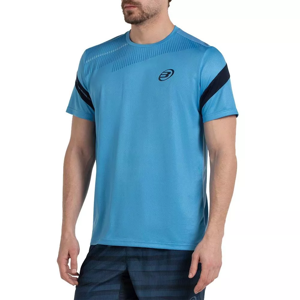 T-shirt Bullpadel Casul Azzurro