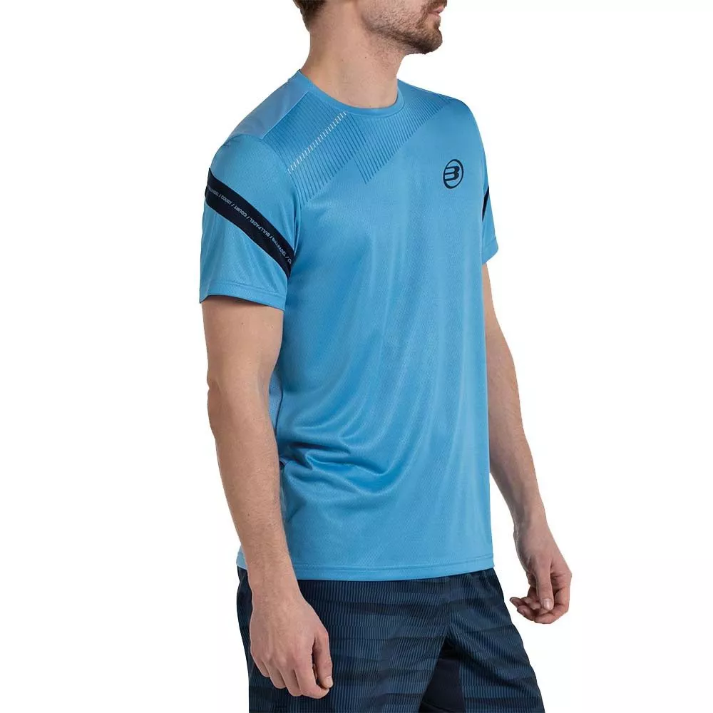 T-shirt Bullpadel Casul Azzurro