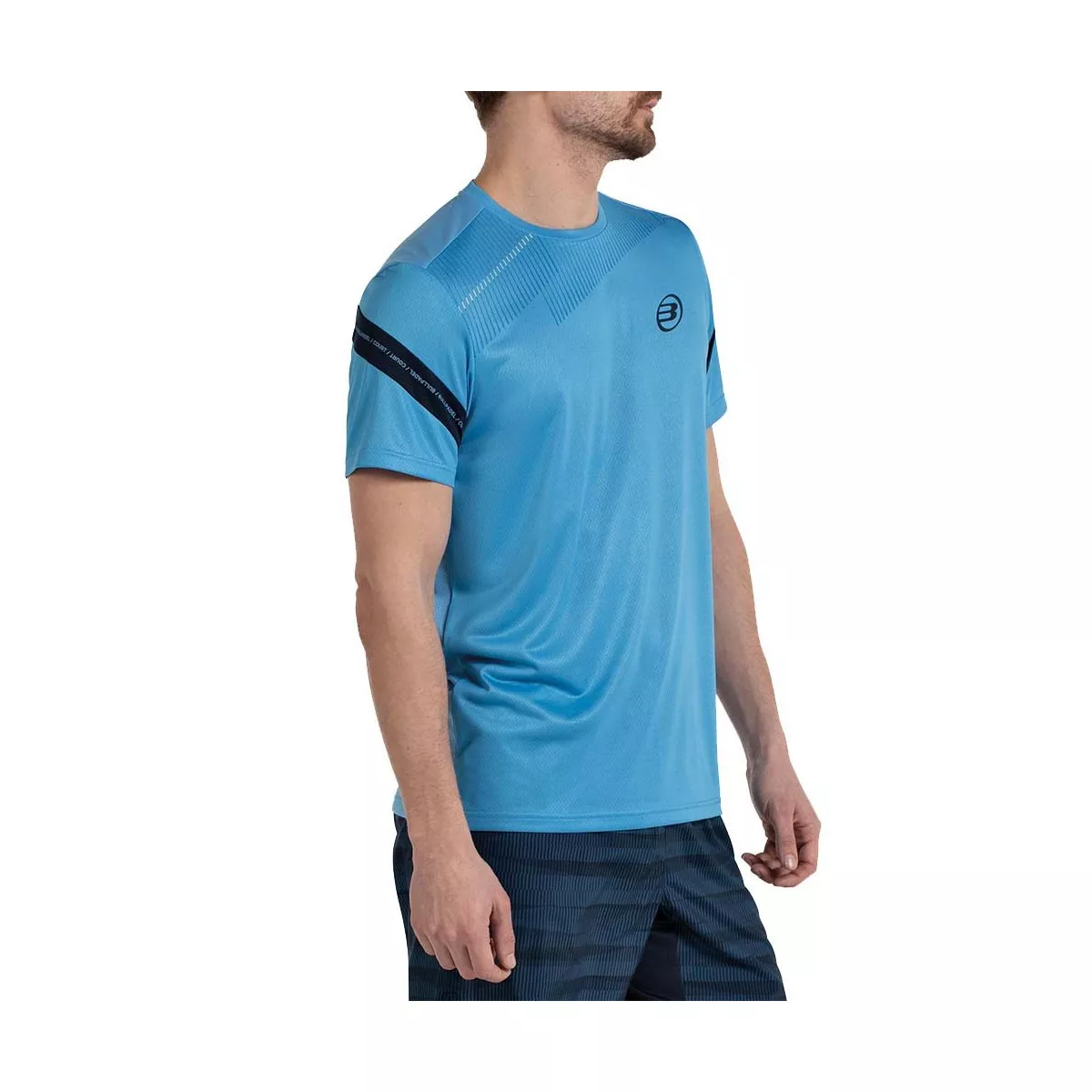 T-shirt Bullpadel Casul Azzurro
