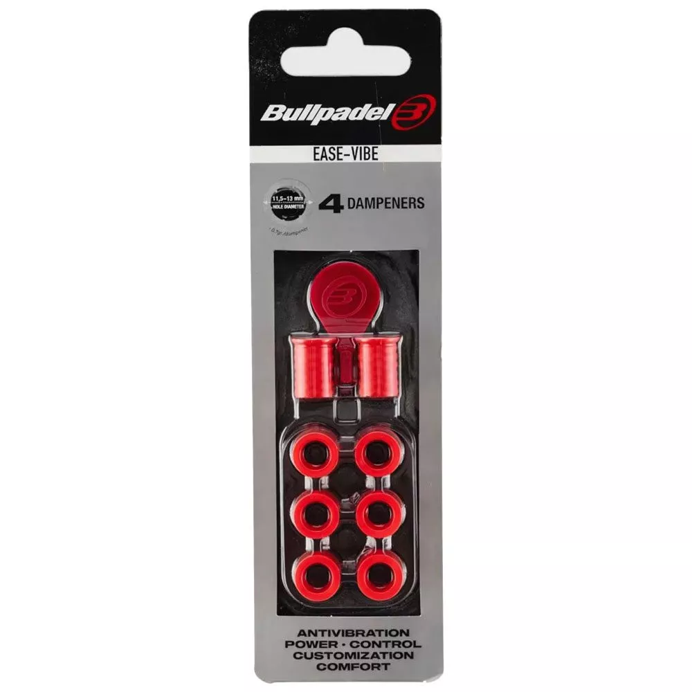 Ammortizzatori Bullpadel Ease Vibe x4 Rossi