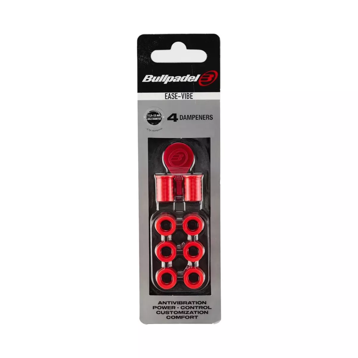Ammortizzatori Bullpadel Ease Vibe x4 Rossi