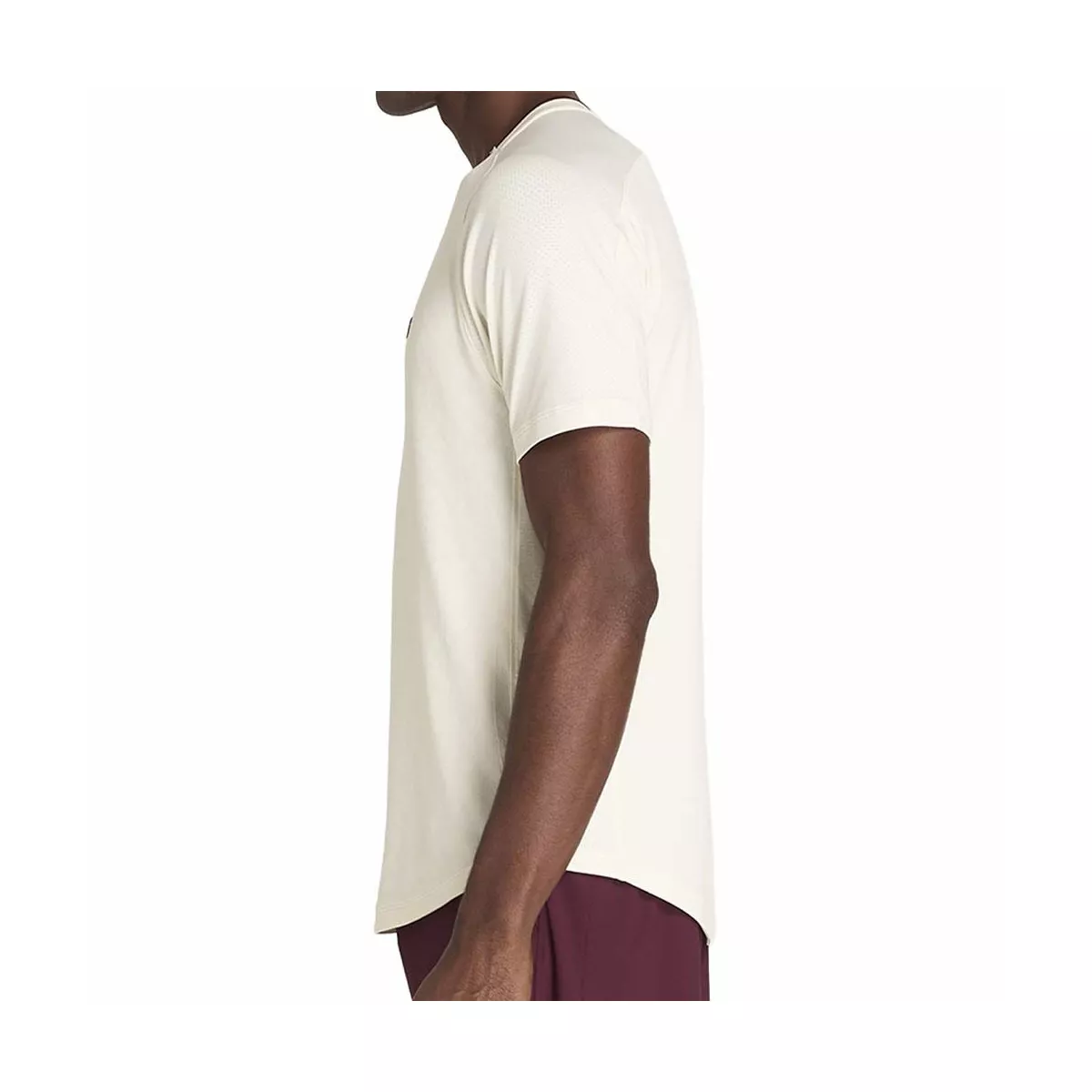 T-shirt Wilson Serve Out Uomo Bianco sporco da Padel