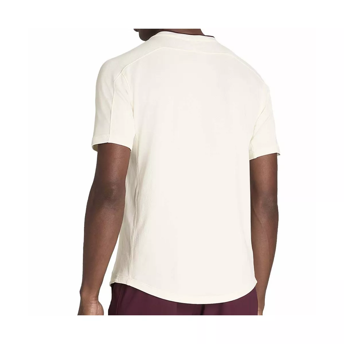 T-shirt Wilson Serve Out Uomo Bianco sporco da Padel