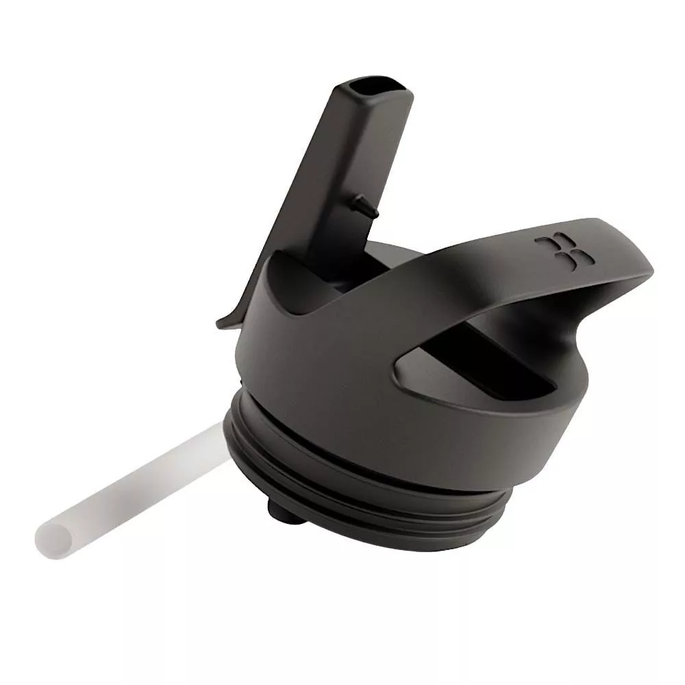 Coperchio con Cannuccia Waterdrop Nero
