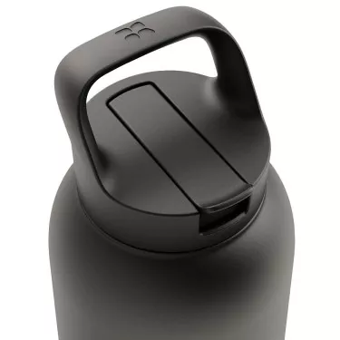 Coperchio con Cannuccia Waterdrop Nero