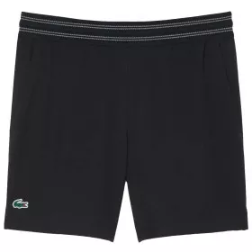 Short Lacoste Padel Ultra Dry Riflettente Nero