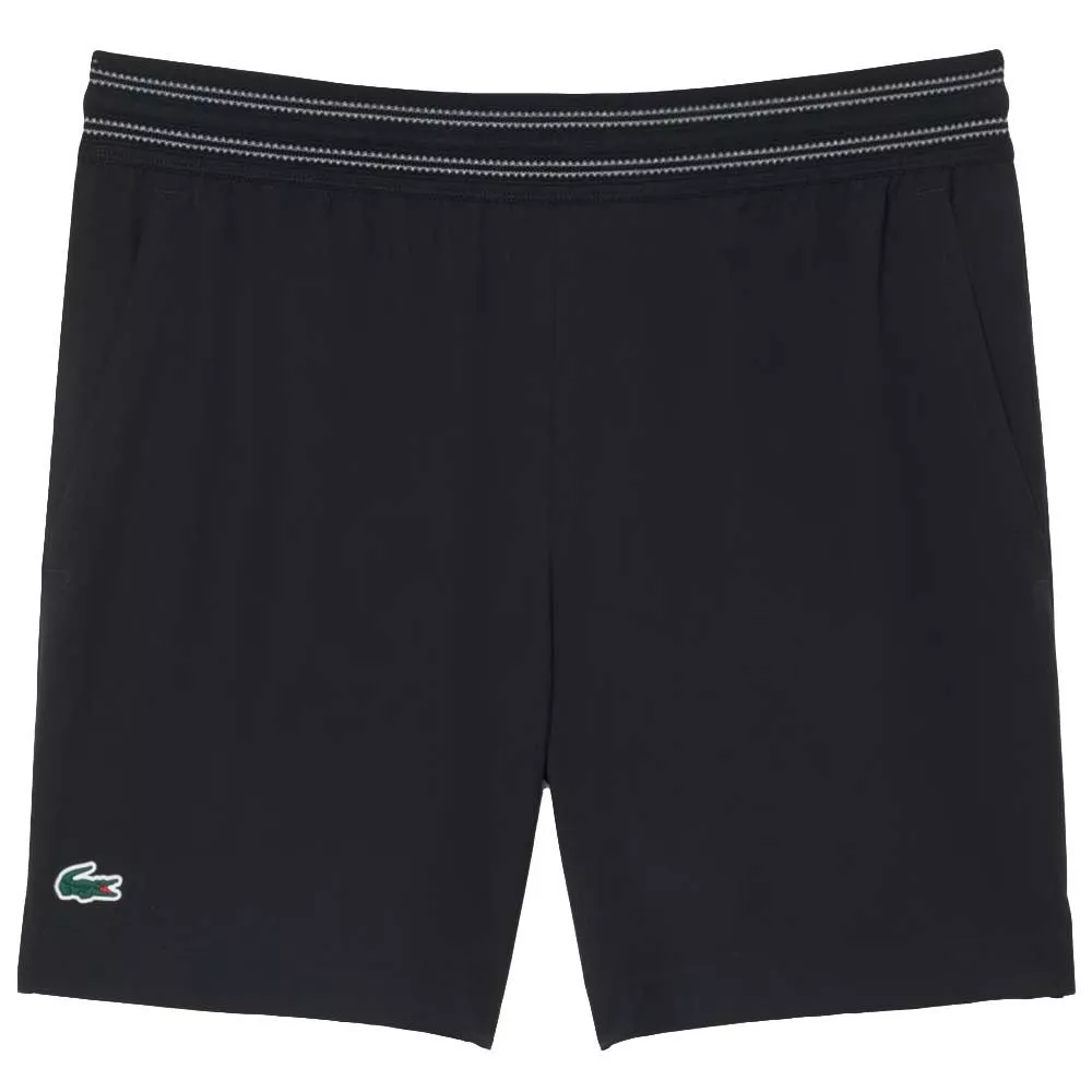 Short Lacoste Padel Ultra Dry Riflettente Nero