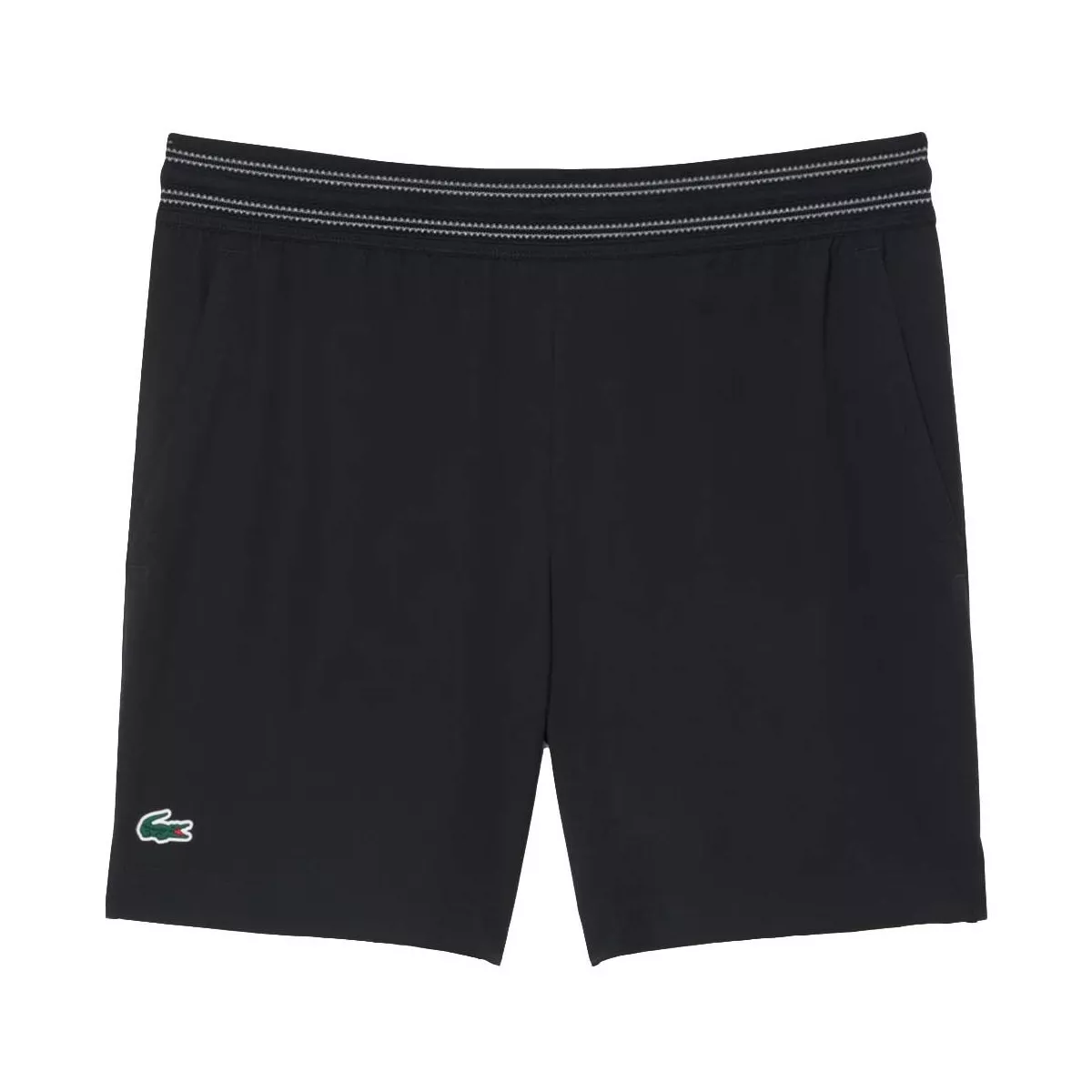 Short Lacoste Padel Ultra Dry Riflettente Nero