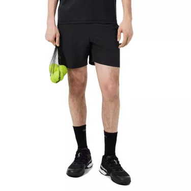 Short Lacoste Padel Ultra Dry Riflettente Nero