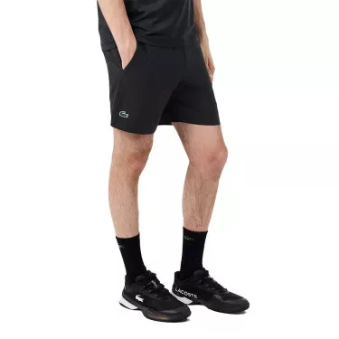 Short Lacoste Padel Ultra Dry Riflettente Nero