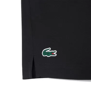 Short Lacoste Padel Ultra Dry Riflettente Nero