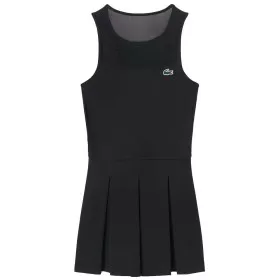 Abito Lacoste Padel Plissettato Nero