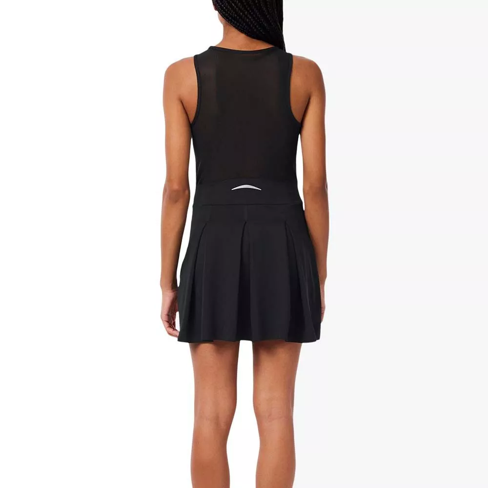Abito Lacoste Padel Plissettato Nero