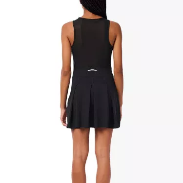 Abito Lacoste Padel Plissettato Nero