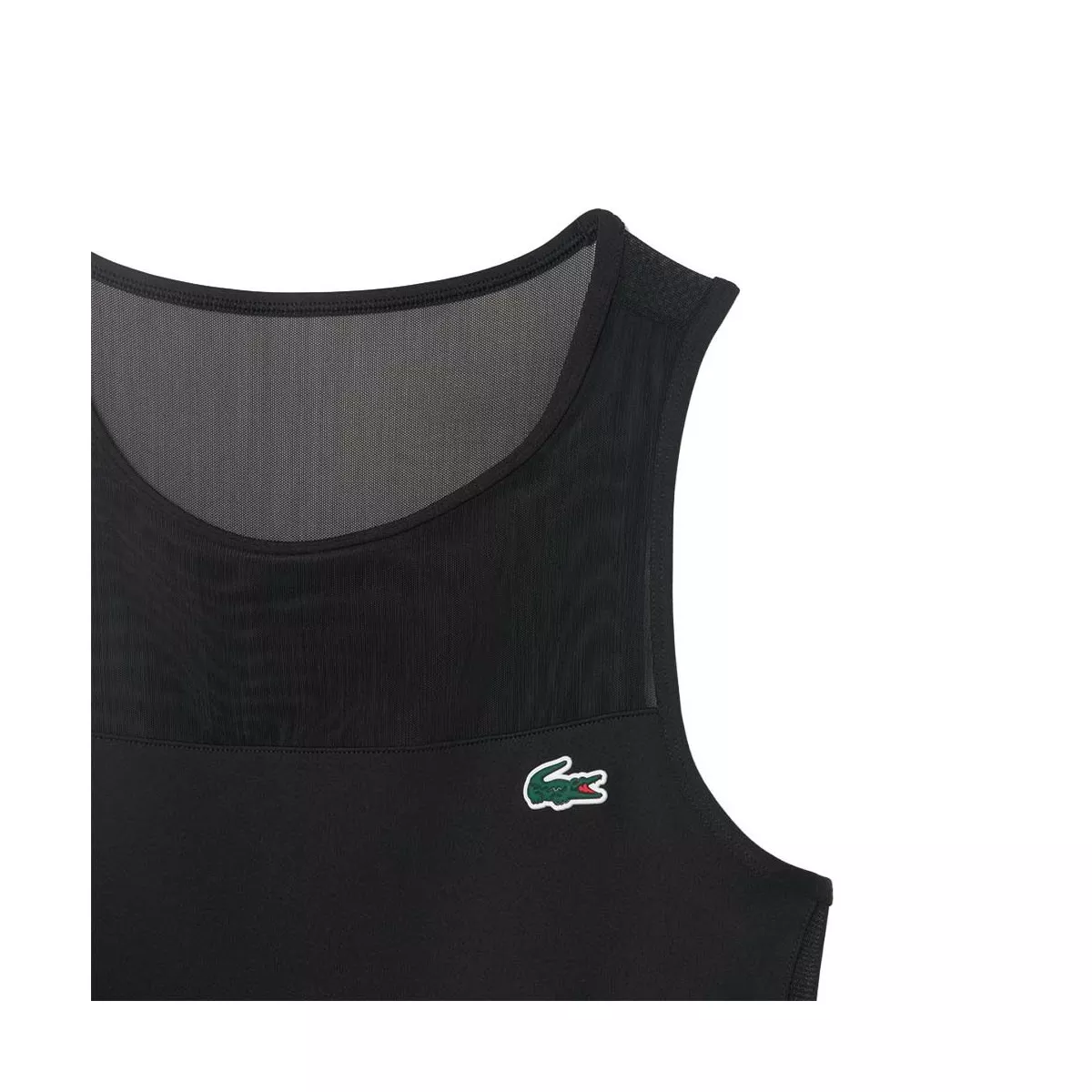 Abito Lacoste Padel Plissettato Nero