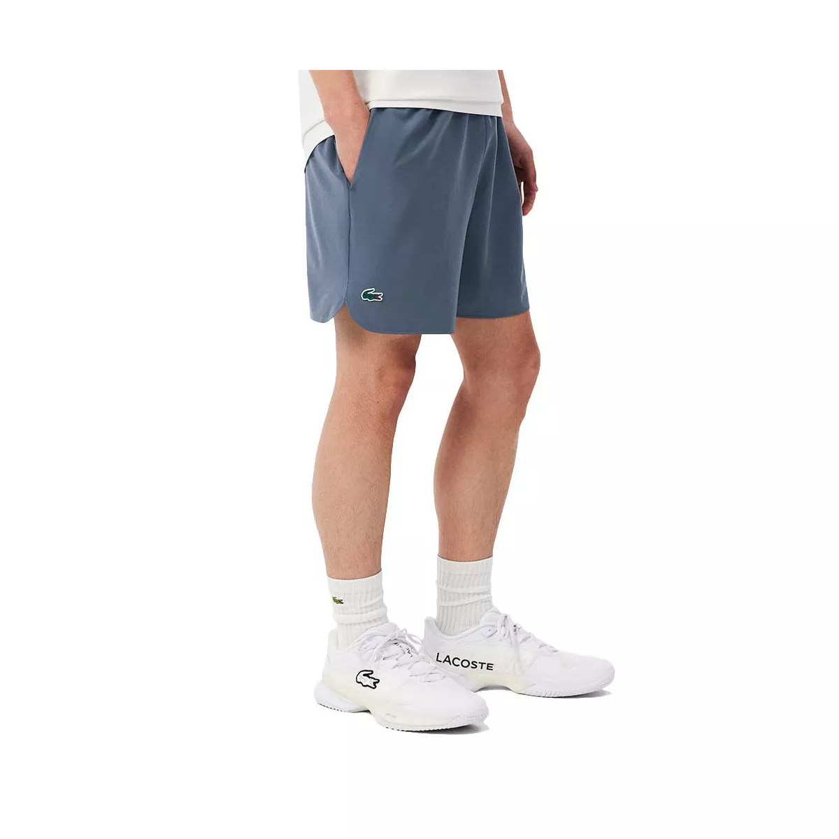 Short Lacoste Padel x Novak Djokovic On Court Grigio