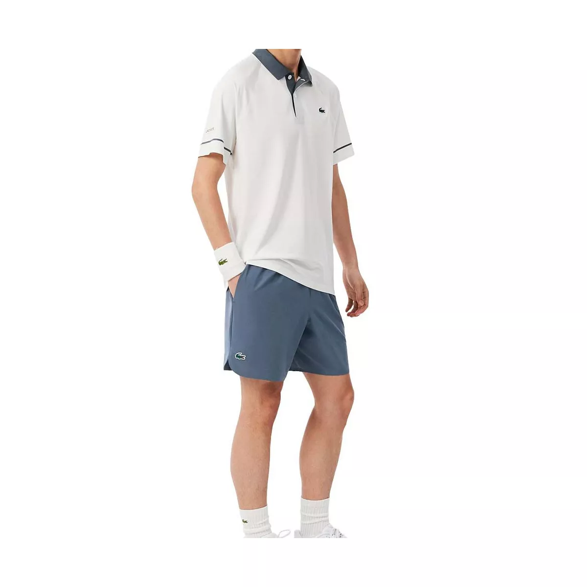 Short Lacoste Padel x Novak Djokovic On Court Grigio