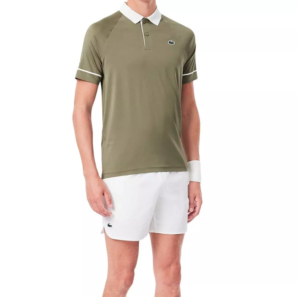 Short Lacoste Padel x Novak Djokovic On Court Bianco