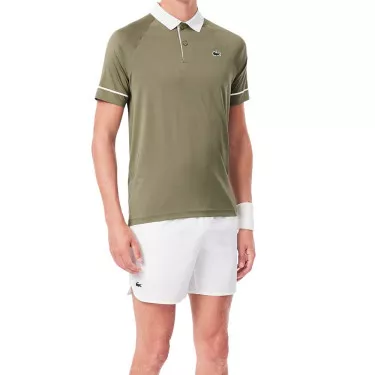 Short Lacoste Padel x Novak Djokovic On Court Bianco