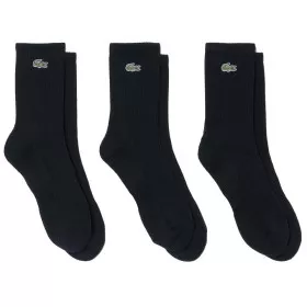 Calze Lacoste Sport Lunghe Nere (3 paia)