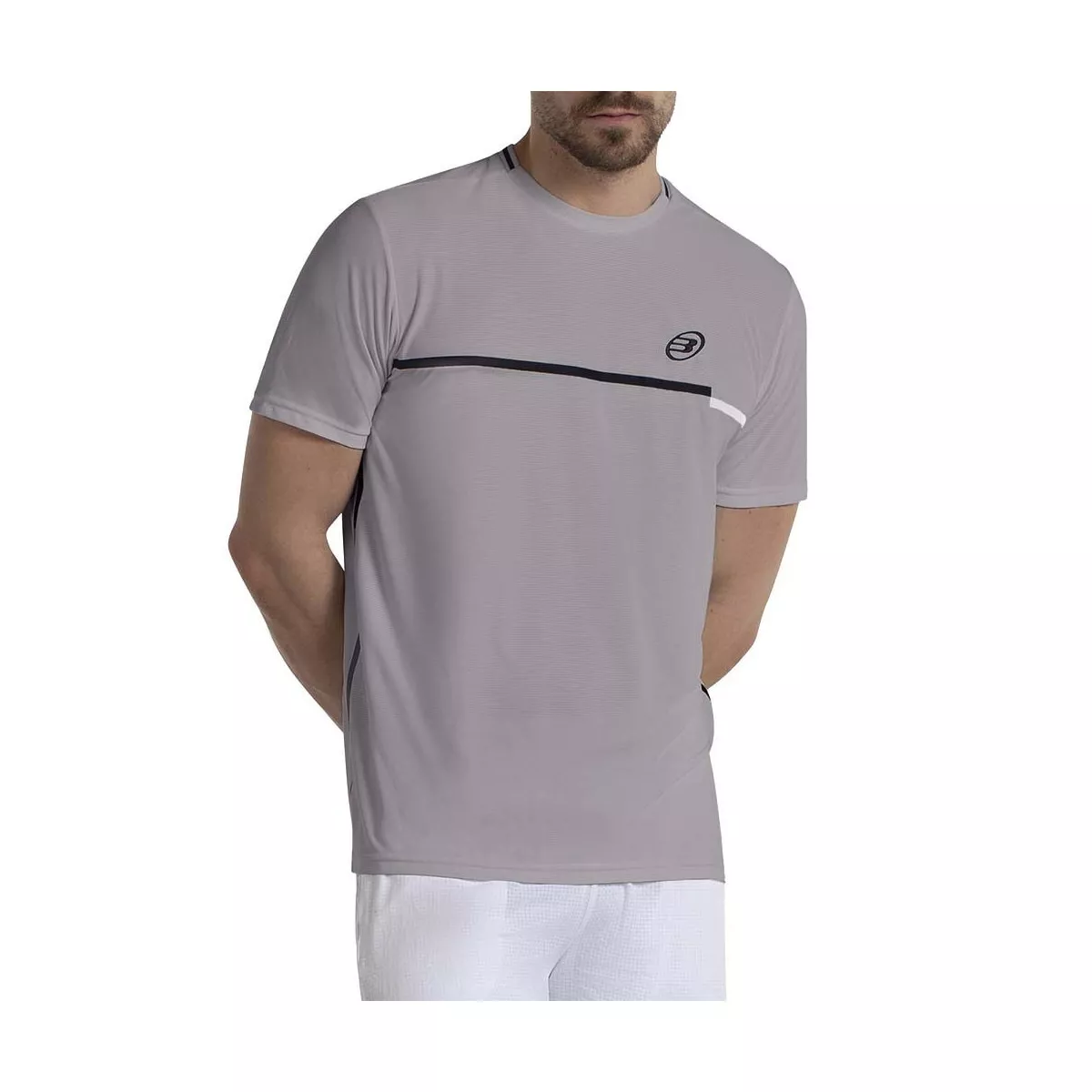 T-shirt da padel Bullpadel Teloi Tortora