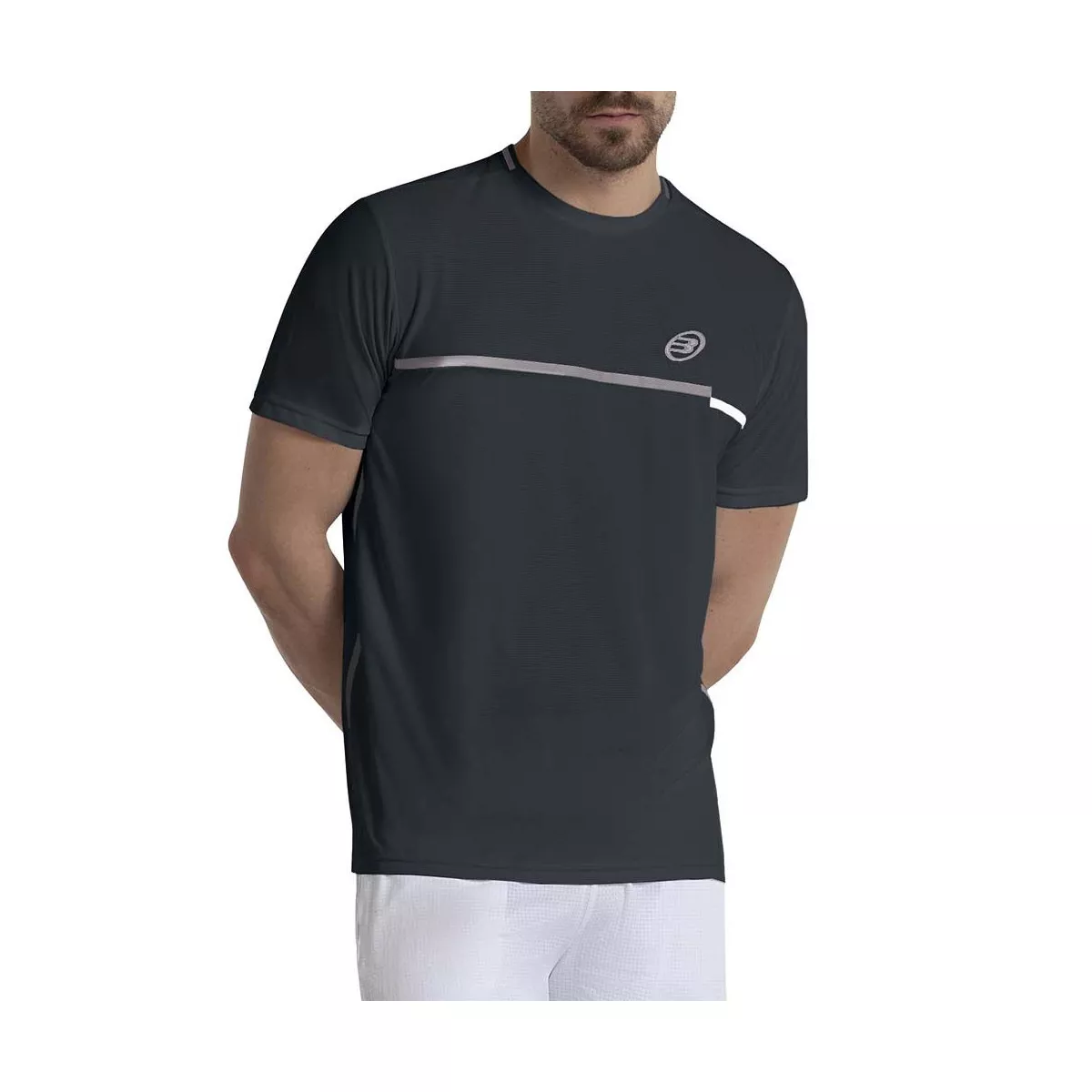 T-shirt da padel Bullpadel Teloi Nera