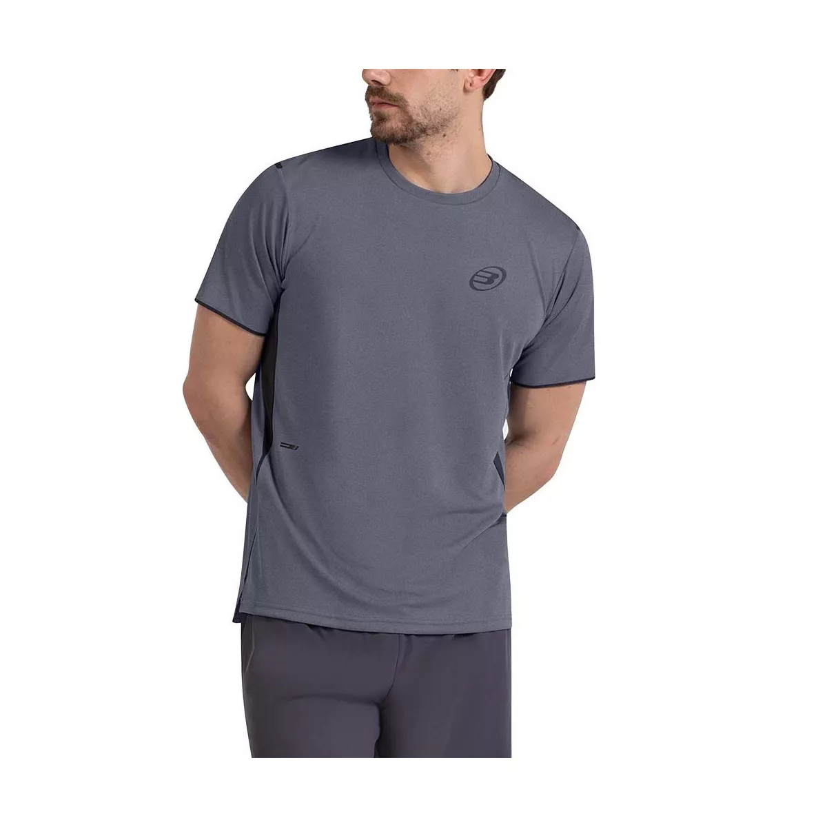 T-shirt da padel Bullpadel Mensa Grafite