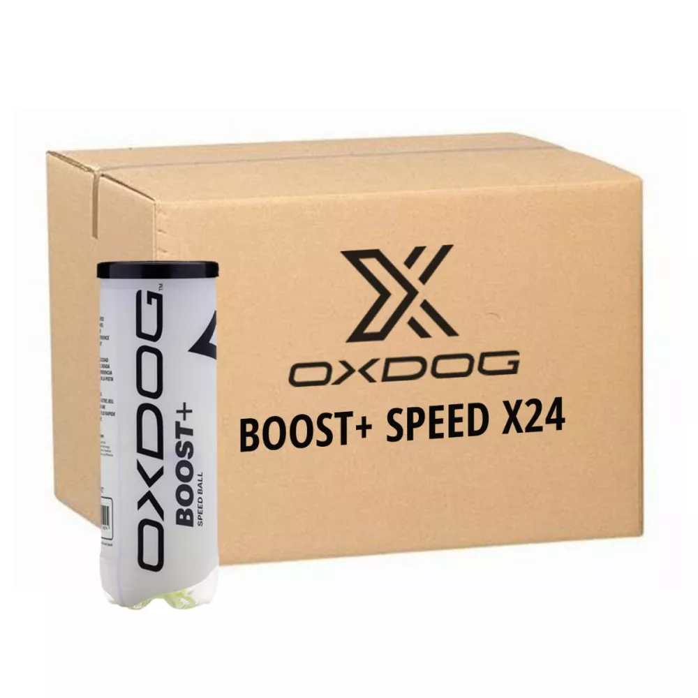 Cartone da 24 tubi da 3 palline Oxdog Boost+ Speed
