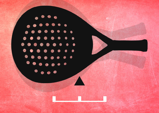 Il bilanciamento di una racchetta da padel